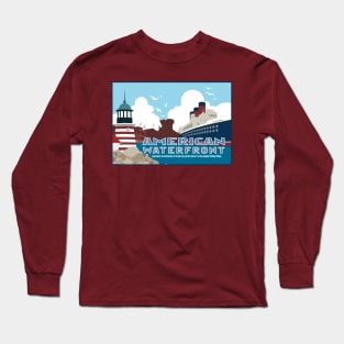 American Waterfront Long Sleeve T-Shirt